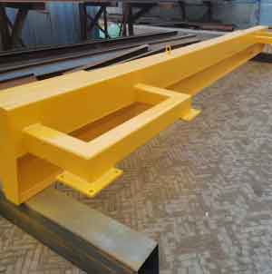 Main girder of 10 ton movable gantry crane for sale Canada