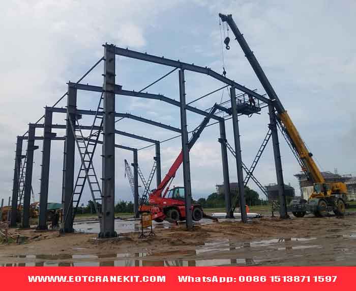 Steel structured crane building for sale Nigeria 