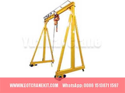 PT3: Electric Mobile Gantry Crane with Electric Hoist
