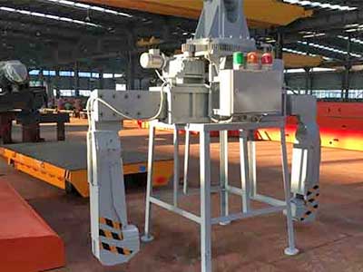 electric motorized coil grab for coil handling crane