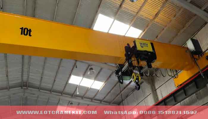 10 ton electric overhead crane project feedback for your reference 