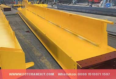 Main girder of 15 ton electric hoist double girder overhead crane for sale Kenya