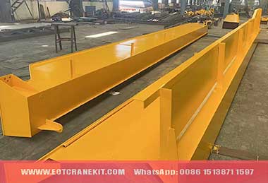 Main girder of 15 ton top running overhead crane for sale Kenya