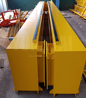 Main girders of double girder goliath crane 40 ton for sale Kenya economical overhead solution with European style design 