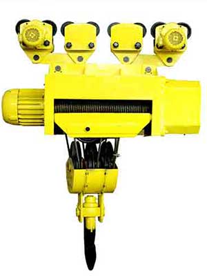 Heavy duty electric wire rope hoist 30 ton 