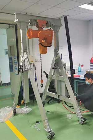 Explosion-Proof Portable Gantry on Wheels