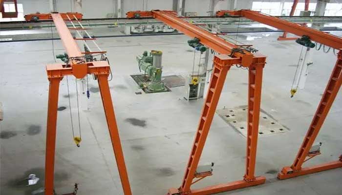 Indoor Single-Leg Gantry Crane Design: