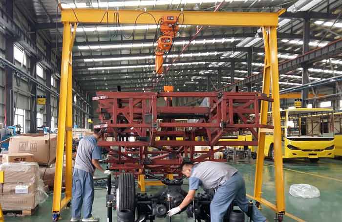 Small Portable Gantry Cranes: