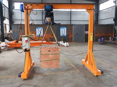 Battery-Powered Floor Cranes