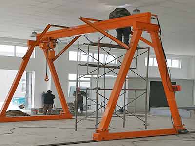 Floor Mounted Small Gantry Crane