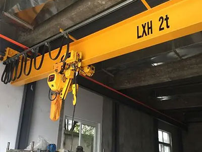 Electric Chain Hoist Overhead Shop Bridge Cranes: 