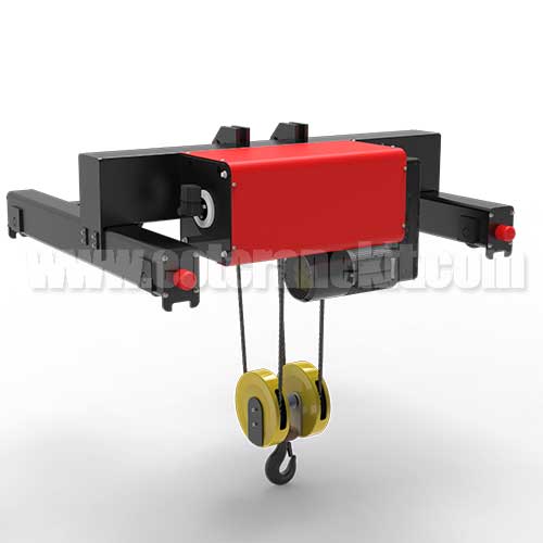 Variable speed cable hoist for high pricision loads handling such as mold and dies, etc. 