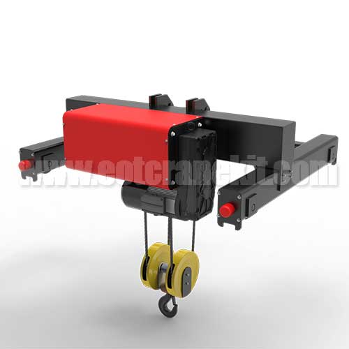 Double beam variable speed electric cable hoist 