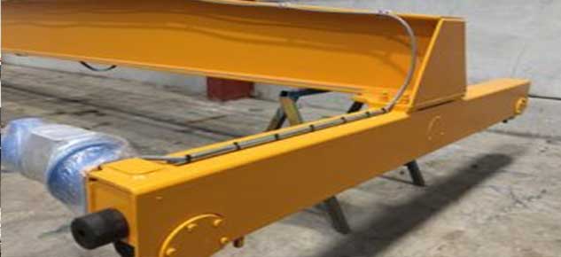 Full seated end carriages of overhead crane helps to improve lifting height Full seated end carriages of overhead crane helps to improve lifting height