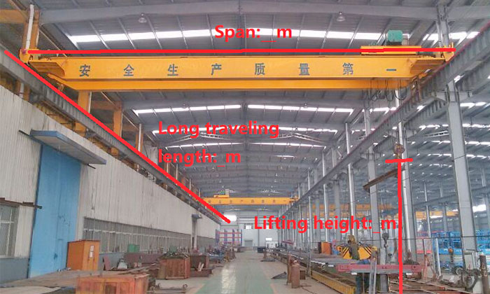 get your custom warehouse bridge crane double girder design