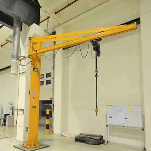 Electric jib crane for limited space