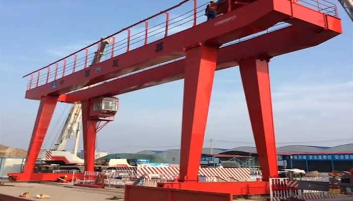 box girder double girder gantry crane for steel mill coil handling