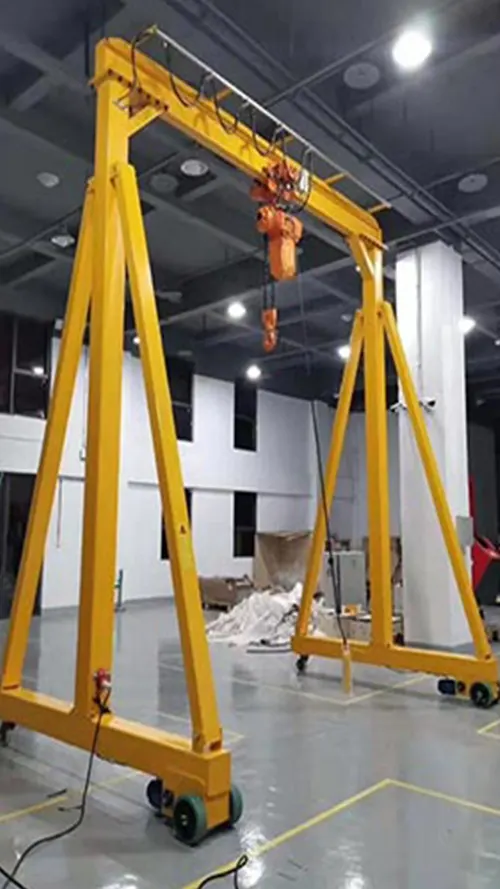 ffixed height movable gantry crane 