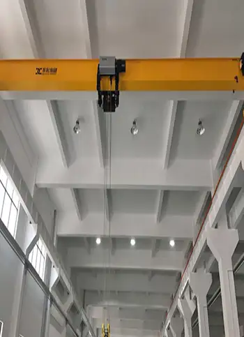 Single Girder Overhead Crane for Steel Storage