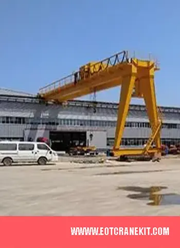 semi gantry crane for distribution center
