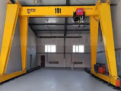 Standard single girder goliath crane 1 ton to 20 ton