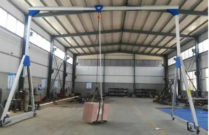 LT4 Simple Aluminum Portable Gantry Crane 2 Ton LT4 Simple Aluminum Portable Gantry Crane 2 Ton