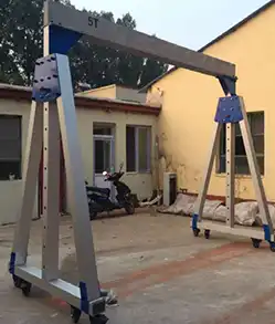 5 Ton Aluminum Gantry Cranes: 5 Ton Aluminum Gantry Cranes: