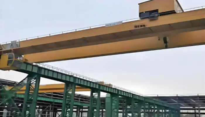 5 ton Double-Girder Freestading Bridge Cranes Design