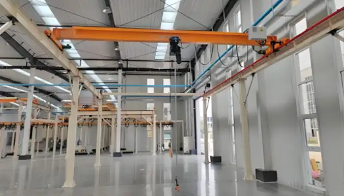 Indoor Use freestanding bridge crane , customized design 1 ton, 2 ton, 3 ton, 5 ton,