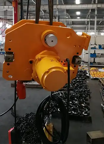 motorized travelling trolley for electric chain hoist 