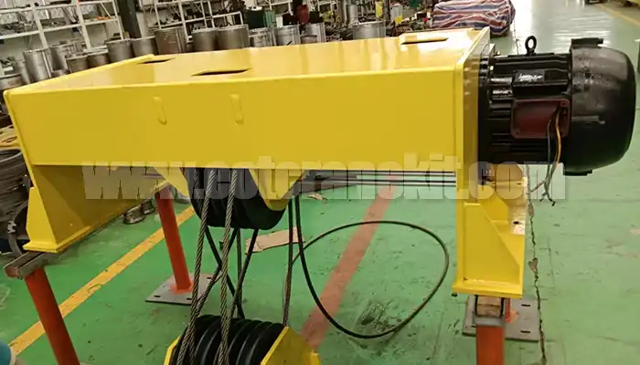 Electric wire rope hoist 20 ton for sale Vietnam 