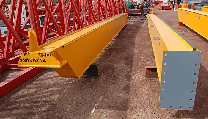 10 ton overhead crane 13.7 m span girder 