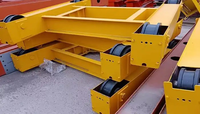 Electric hoist trolley frame, custom 10 ton bridge crane kit 