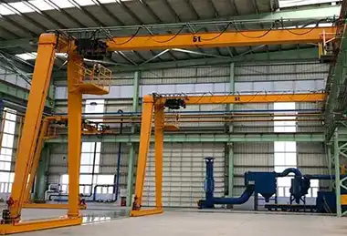 Single Girder Semi Gantry Crane with A Frame Gantry Crane