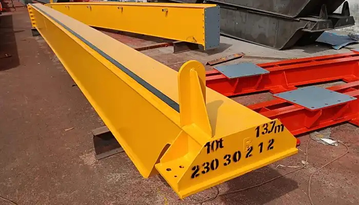 10 ton overhead crane, 13.7 m span girder 