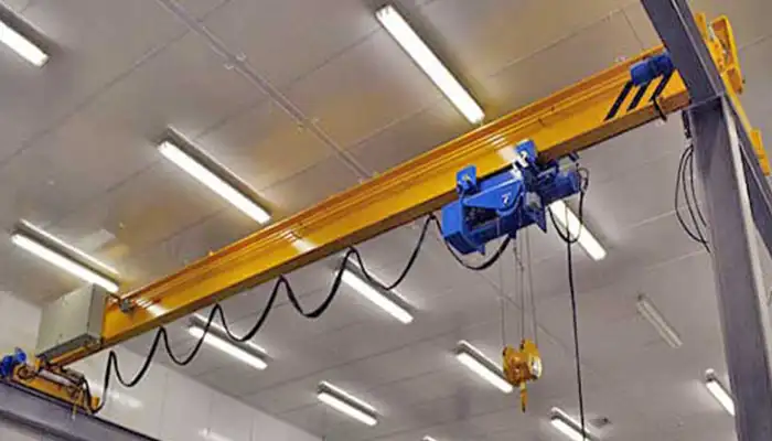 Single girder overhead crane 500kg - 20 ton with explosion proof crane design