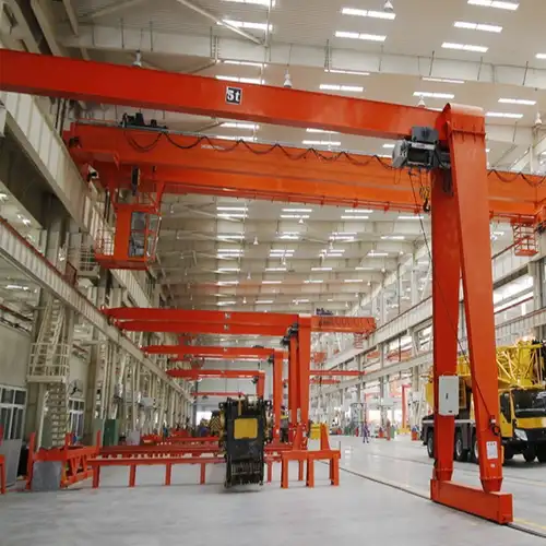 5 ton semi Goliath crane and semi gantry crane