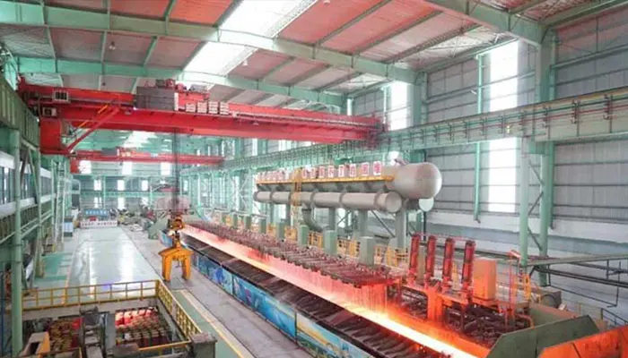 Continuous Casting Overhead Crane with Clamps 