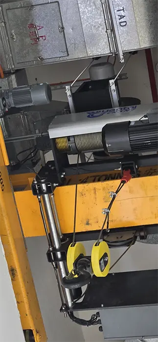 European style overhead crane electric hoist 