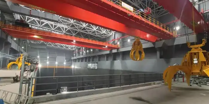 Waste Handling Crane