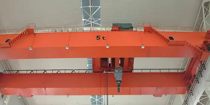 Open Winch Double Girder Top Running Crane