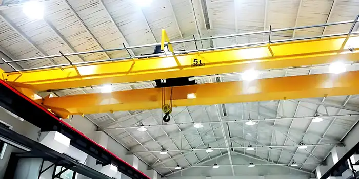 European Style Electric Hoist 5 Ton Double Girder Crane