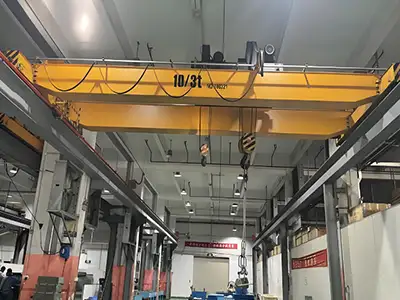 European Style Double Girder Small Bridge Cranes