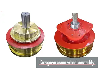 uropean Crane Wheel Assembly