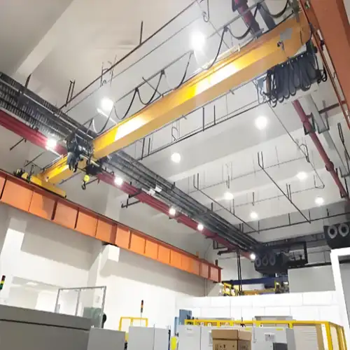 top running single girder light duty overhead crane 