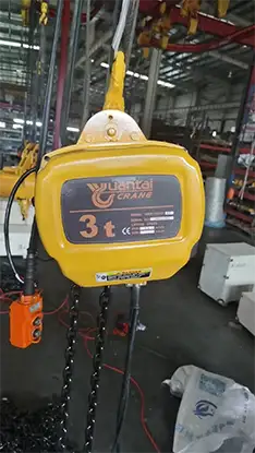 3 ton electric chain hoist for sale Intaly