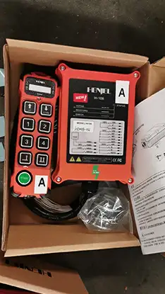 remote control for electric hoist