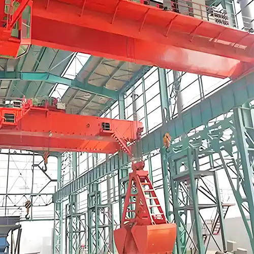 Slab handling crane