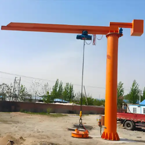 Pillar column mounted jib crane, industrial jib cranes