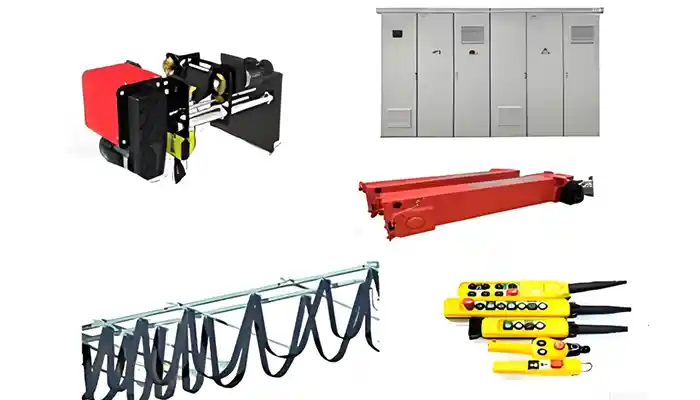 Top Running Crane Kits with No Girder for 3 Ton Overhead Bridge Cranes